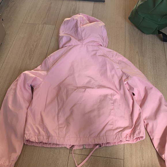 Bershka light pink hooded jacket XS - Picture 4 of 4